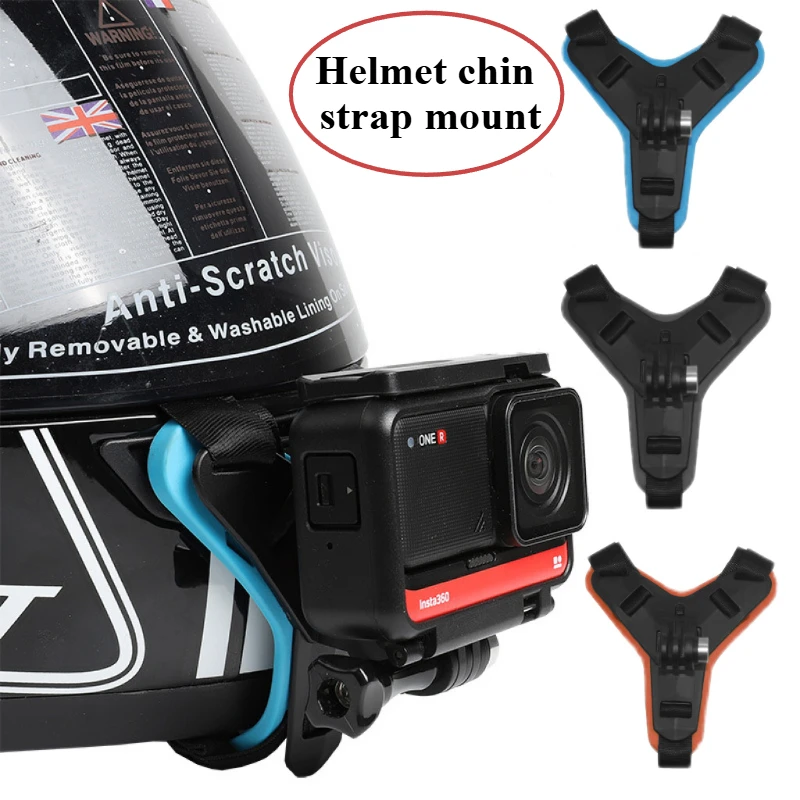 

Helmet Chin Strap Mount For 5/6/7 Motorcycle Camera Accessory Motorcycle Helmet Strap Chin Holder