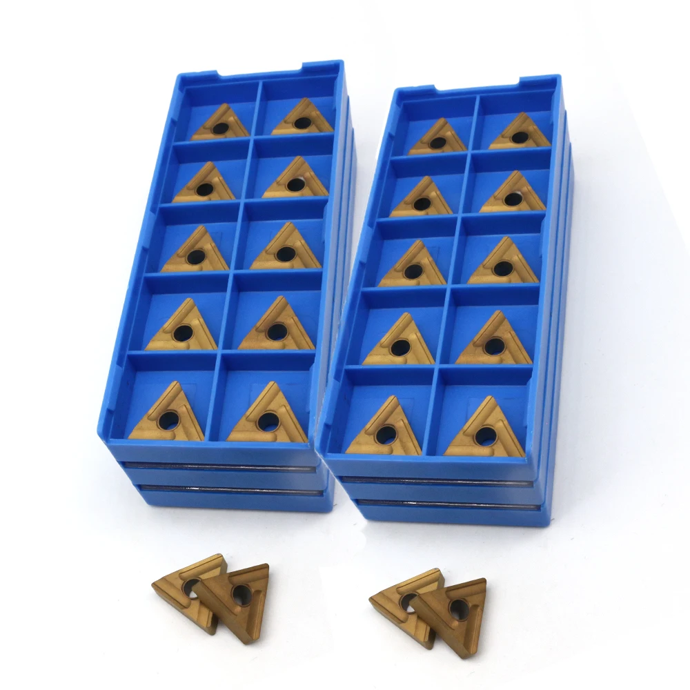 10PCS TNMG160408 R-S UE6020 / US735 강철 가공용 초경 인서트 선삭 공구 CNC 선반 공구