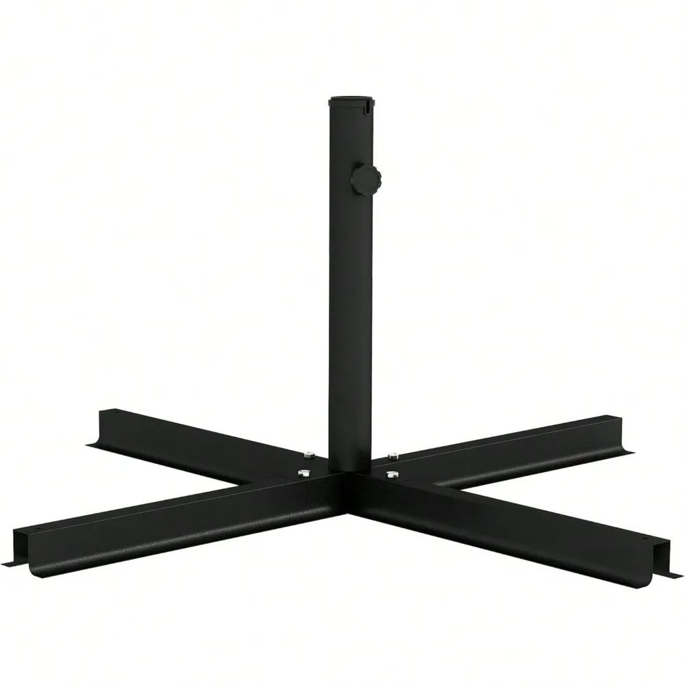 

Cross Brace Stand For Patio Umbrella, Cross Umbrella Base For Large Market Umbrella Or Small Offset Umbrella,