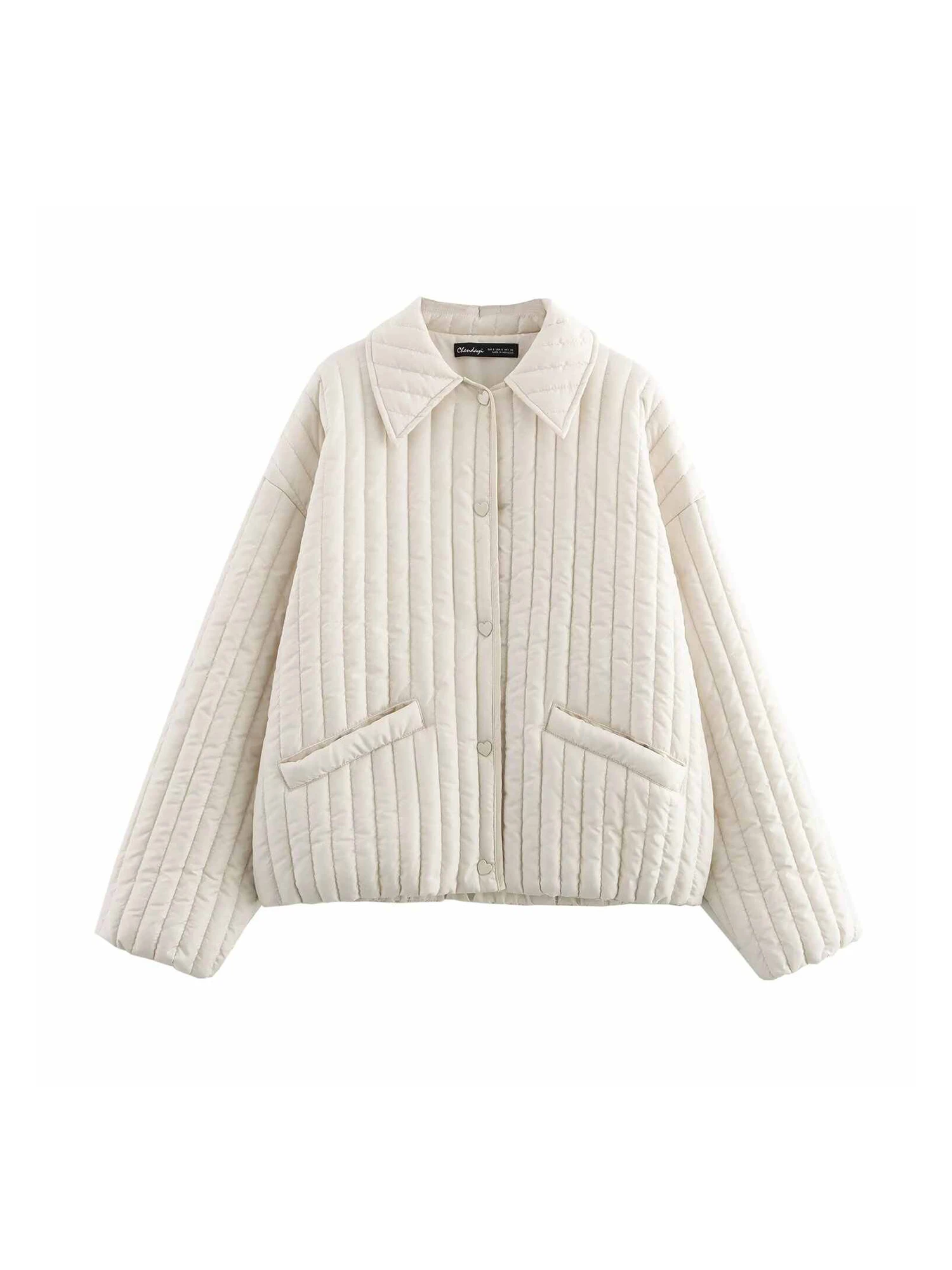 veste-parkas-d'hiver-a-rayures-blanches-pour-femmes-manteau-epais-et-chaud-rembourre-a-col-polo-pardessus-a-manches-longues-vetements-d'exterieur-vintage-des-annees-2000-2025