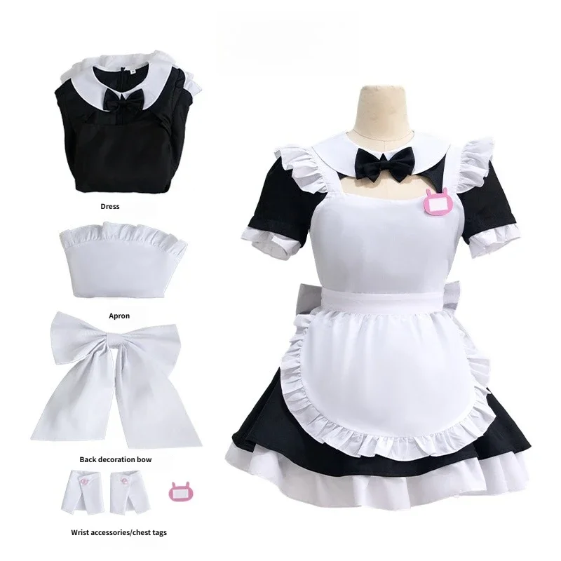 vocaloid-初音ミク-バニーメイド-コスプレ衣装-女性-ウェイトレス衣装-ロリータドレス-かわいいスタイル-カフェ制服-ロールプレイパーティー