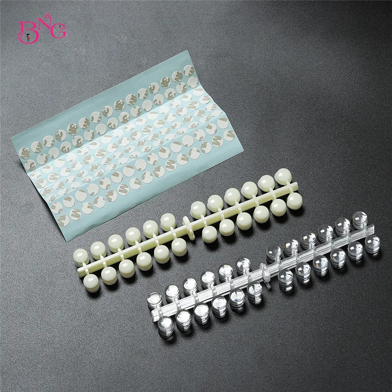 BNG 120pcs Nail Polish Display Nail Color Chart Table with Stickers UV/Gel/Polish Nail Capsule Gel Tips Display Showing Shelf