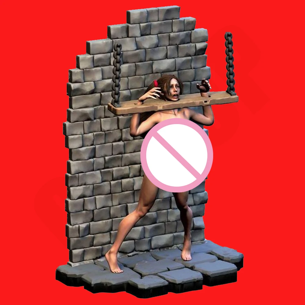 

1/24 Belle Sexy Prisoner NSFW фигурка из смолы, игрушка, неокрашенная кукла GK в разобранном виде, 3D принт в сборе, миниатюрная игрушка-статуя уменьшения