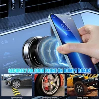 Upgraded Foldable Magnetic Car Phone Holder –360° Rotatable Vacuum Suction Cup for Dashboard ABS Material (Smooth Surfaces Only) 5