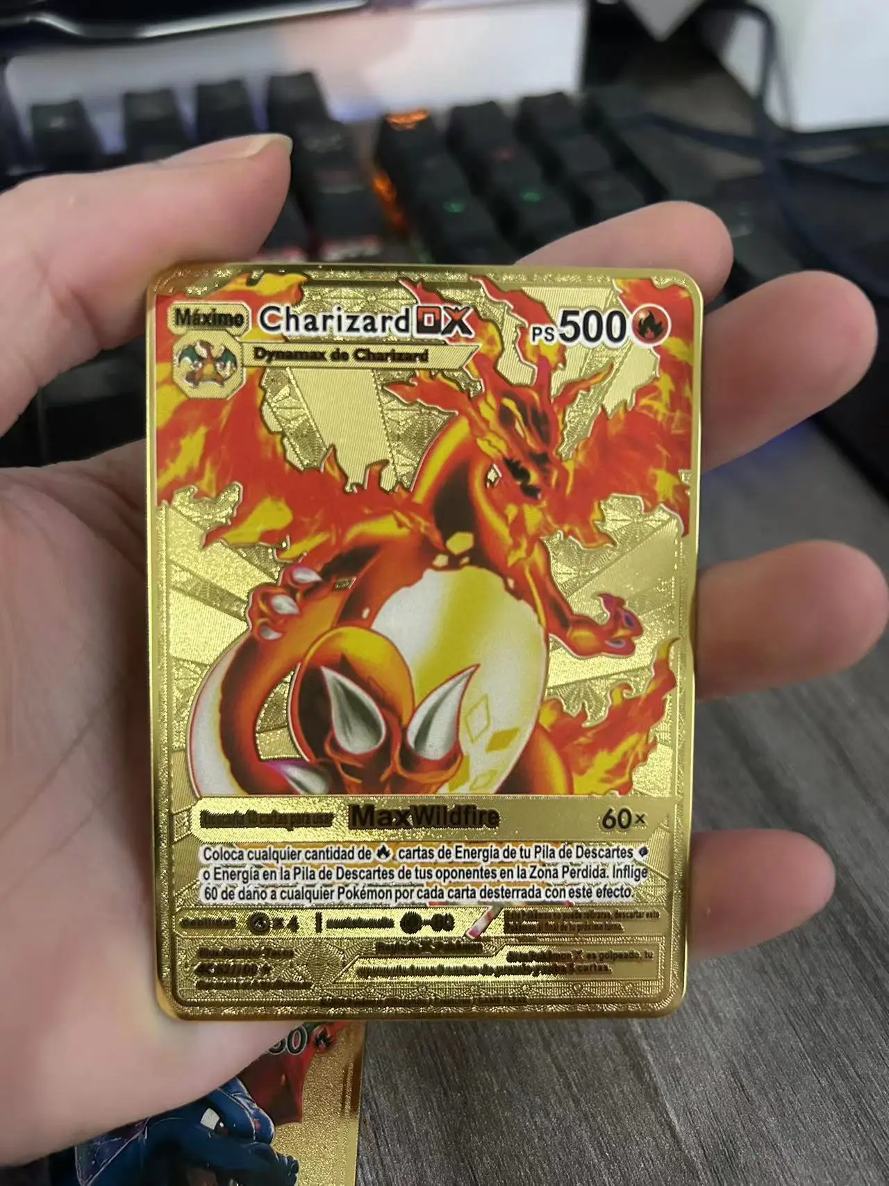 Cartas de Metal de Pokémon en español, Cartas de hierro, Mewtwo, Pikachu, Gx, Charizard, Vmax