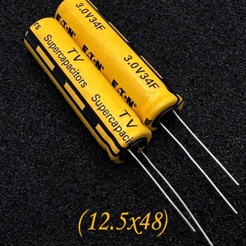 

2PCS ETN TV 3V 34F 3V34F 3.0V Super Faraer Capacitor