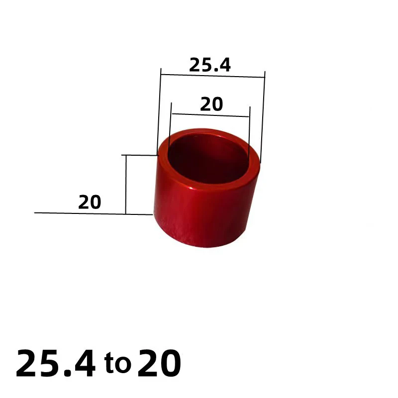 Schleifscheiben-Reduzierhülse 32 auf 25,4 20 19 16 12,7 mm Innenloch-Umwandlung Aluminiumhülse – Detail 2