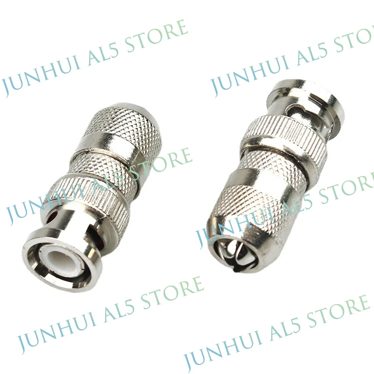 2/5/10 шт. разъем BNC, мужской коаксиальный разъем для камеры видеонаблюдения, видеокабель, система видеонаблюдения B5