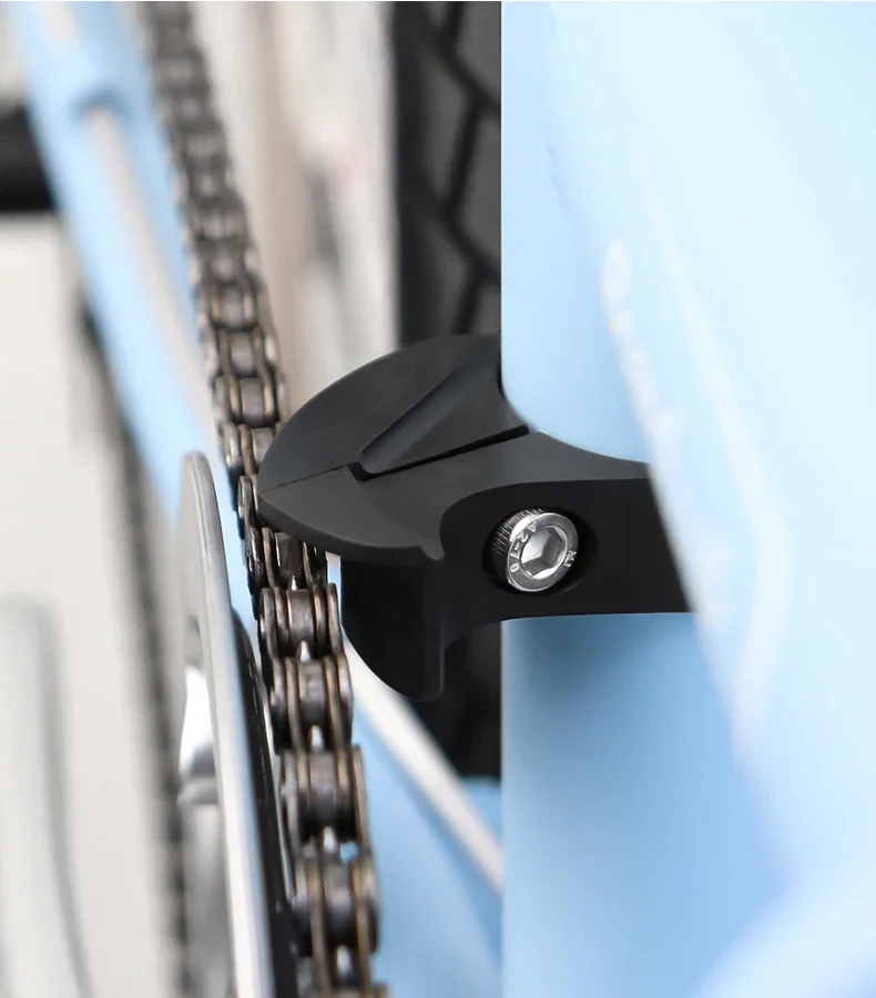 1 Stück Verstellbare Faltbare Fahrrad-Kettenführungsklemme für Singlespeed-Ketten, Anti-Rutsch-Kettenschutz, Stabilisator, Fahrradkettenschutz – Detail 5
