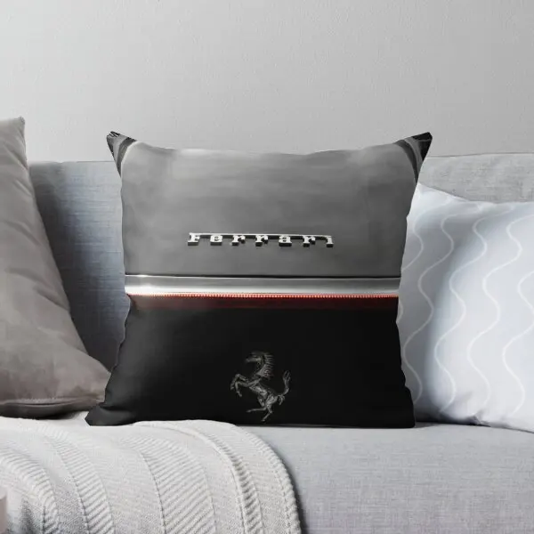 

Black Beauty Printing Throw Pillow Cover Square Throw Home Office Bed Decorative Bedroom Cushion Pillows not include One Side