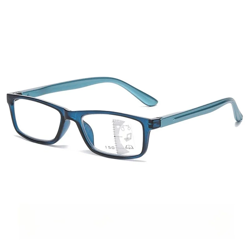 Progressive multifokale Lesebrille, modische Anti-Blaulicht-Brille, hochauflösende Lesebrille für Herren und Damen – Detail 9