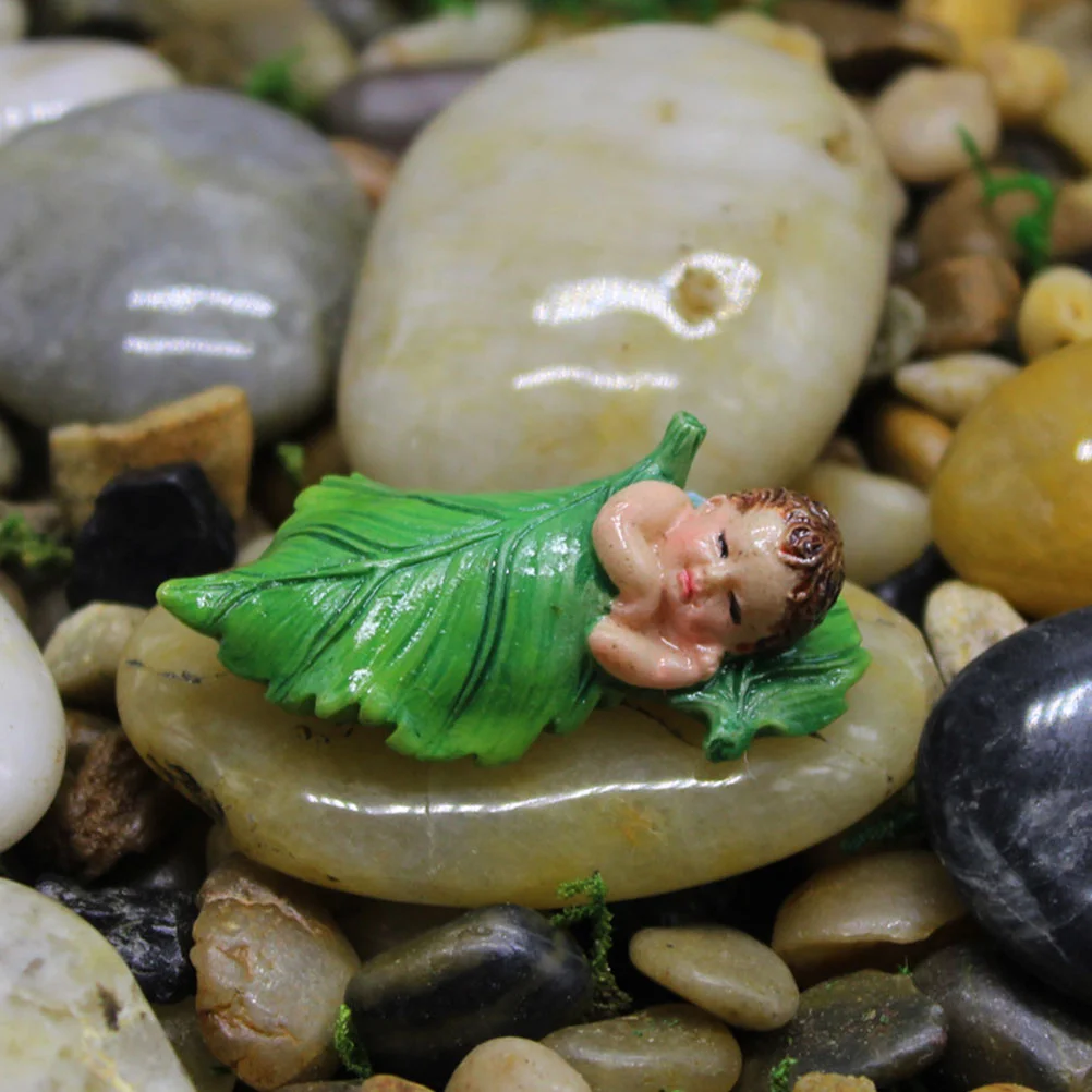 

Fairy Statue Ornament Garden Decor Miniature Yard Desktop Figurines for Flower Baby Ornaments