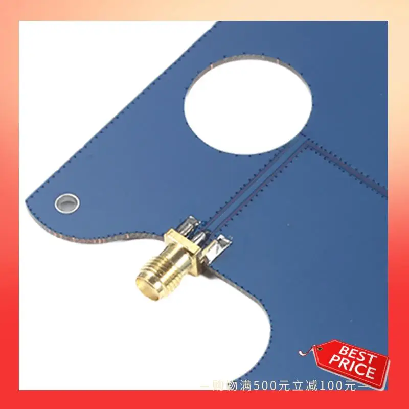 ABNR UWB Antenna 1400Mhz-11Ghz Ultra Wideband Antenna High Gain Image Transmission Positioning TEM SMA Male