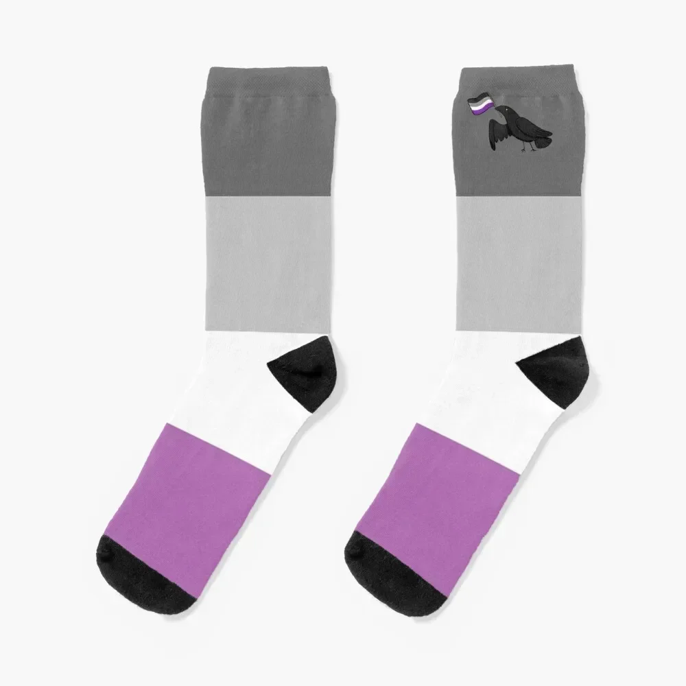 

Pride Corvids - Ace Socks Men's Stockings Mens Socks Women's