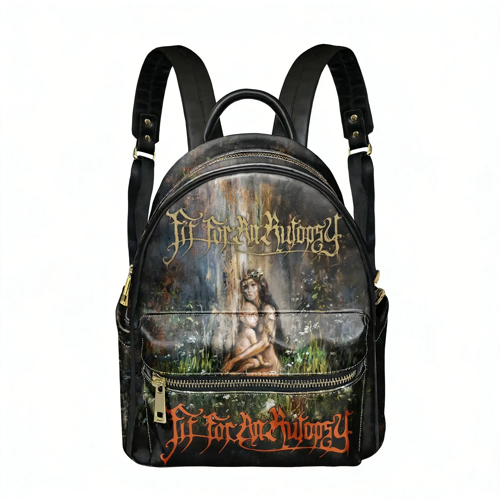 

Fit for an Autopsy Band Backpack Womens Men Personalized Double Shoulder Bag Business Travel Bookbag Rucksack Gift Daypack