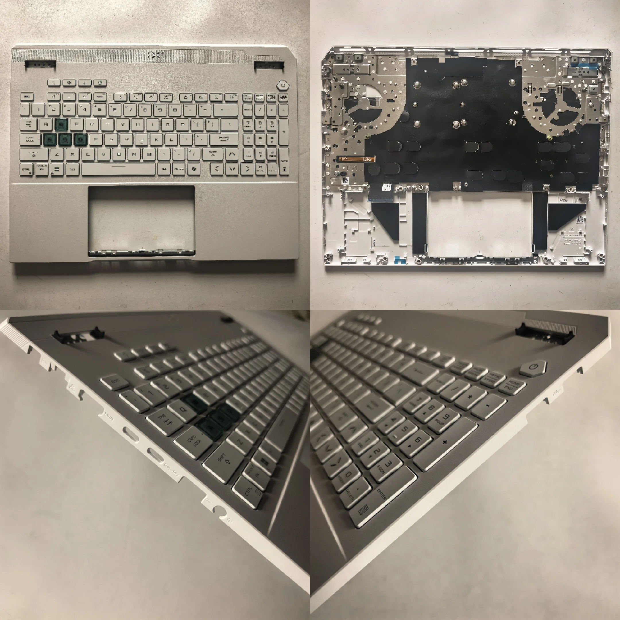 US backlit new laptop palmrest cover with keyboard for ASUS TUF A16 FX608 FA608 FA608W