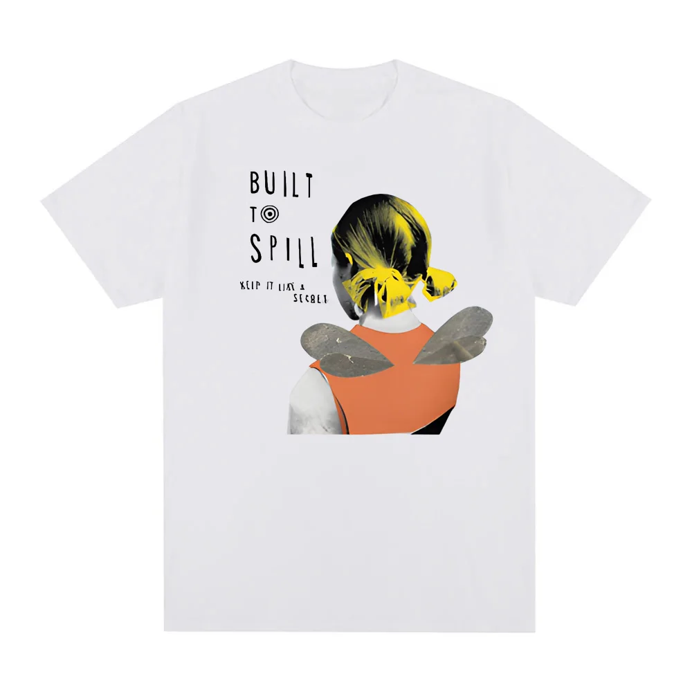 Built to Spill T Shirt Funko  Aesthetic High Quality Tee-shirt Ropa Mujer O-neck Clothing Graphic Printing Casual Retro Tshirt