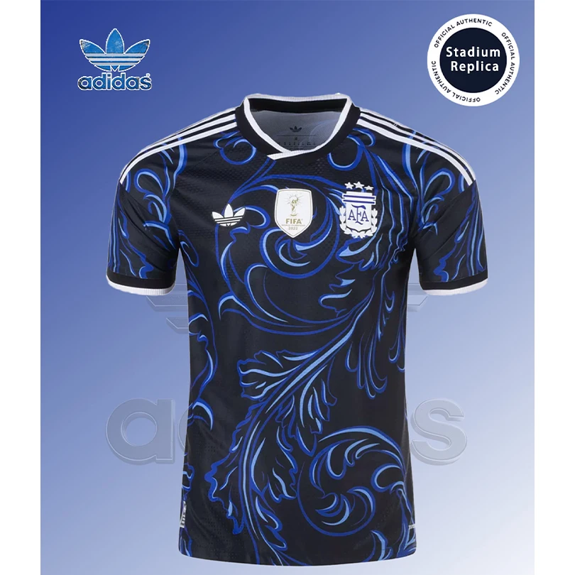 26 nat jerseyAdidas 2026 World Cup Argentina National Team Away Fan Version Quick-Dry Short Sleeve Football Jersey Unisex JM8395
