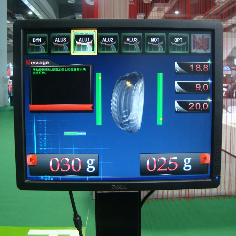 Innovator IT644 Car Wheel Balancing Machine LED Display Digital Wheel Balancer Full Automatic 24 Inch Tire Garage