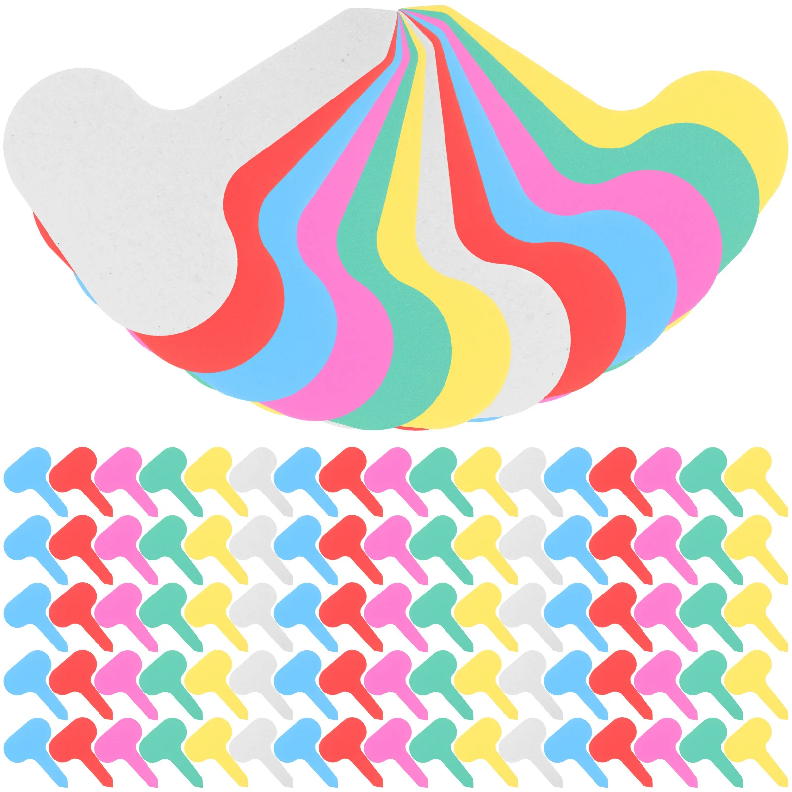 

600Pcs Waterproof Premium Reusable Garden Markers Uv Resistant Plant Tags for Vegetables Fruits Soil Types