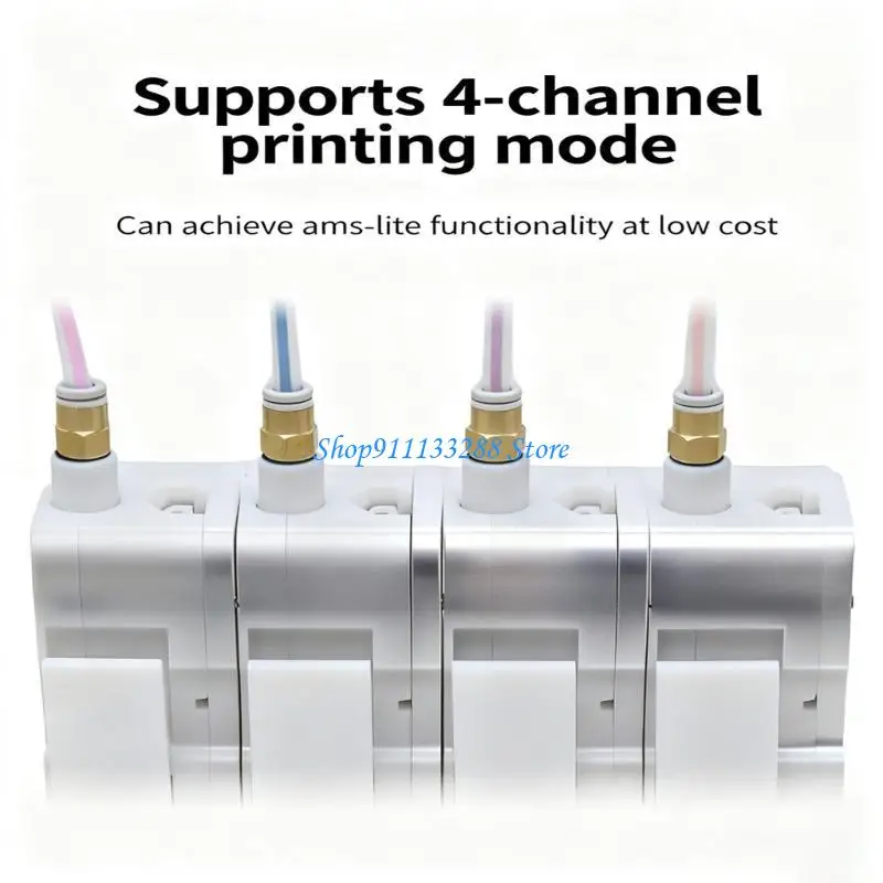 BMCU 370C 4 Channel Output Hall Buffer Sensory Bidirectional Buffering Multi Color Printing For 3D Printer Accessories