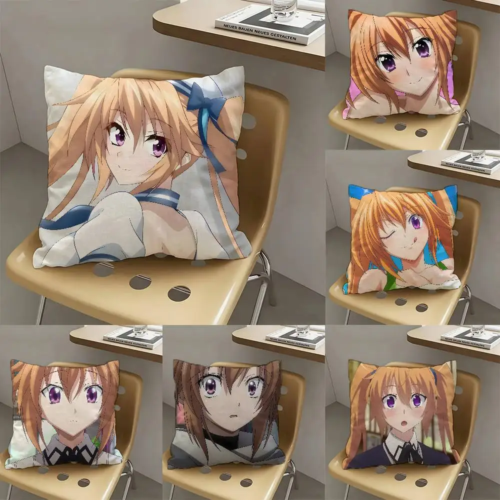 1pc Irina Shidou Anime Characters Pillow Case Fashion Square Pillowcase Bedroom Sofa Room Ins Decoration Leisure