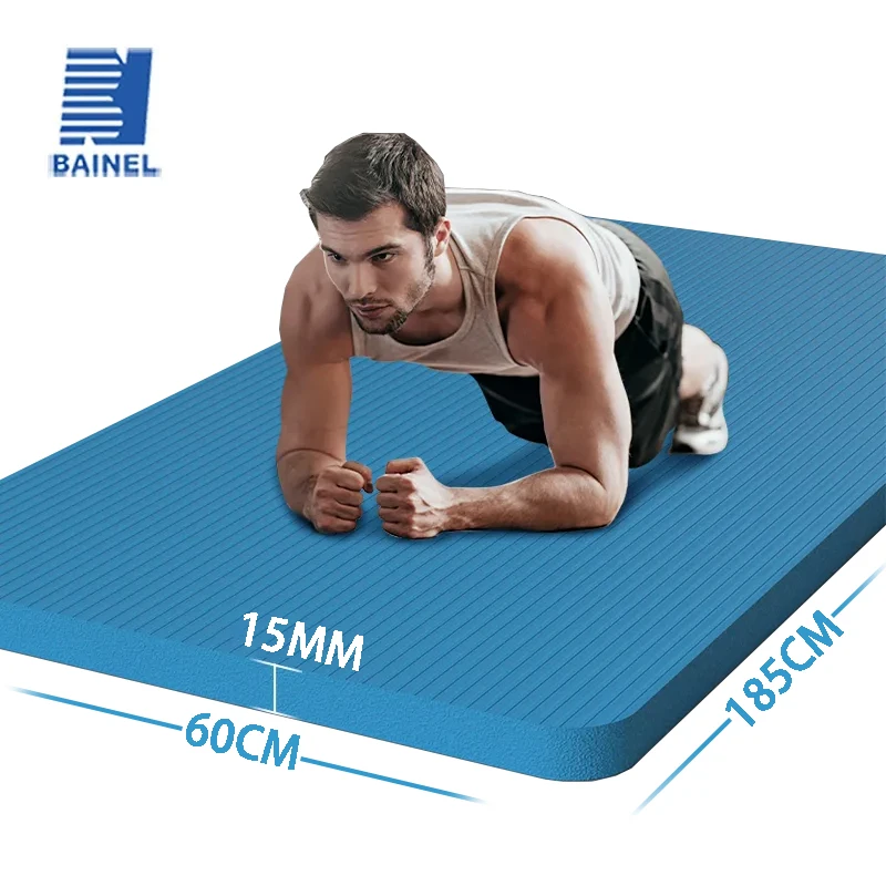 

10MM/15MM/20MM Thick Yoga Mat Anti-skid Sports Fitness Mat Comfort Foam Yoga Matt for ExerciseYoga and Pilates Gymnastics Mat