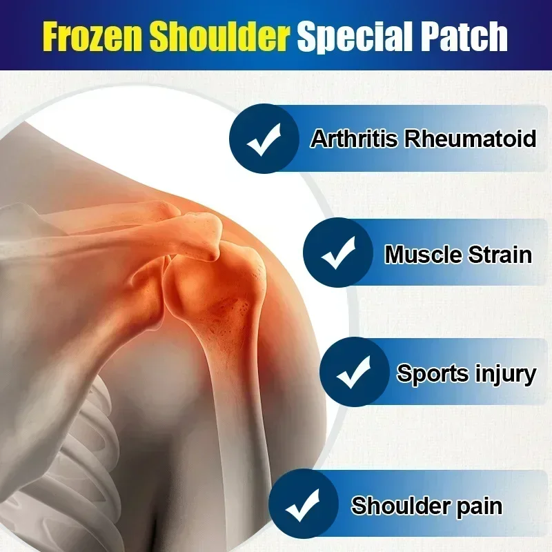 12pcs Wormwood Shoulder Neck Patch Cervical Joint Medical Plaster Relieve Deltoid Muscle Strain Arthritis Pain Sticker