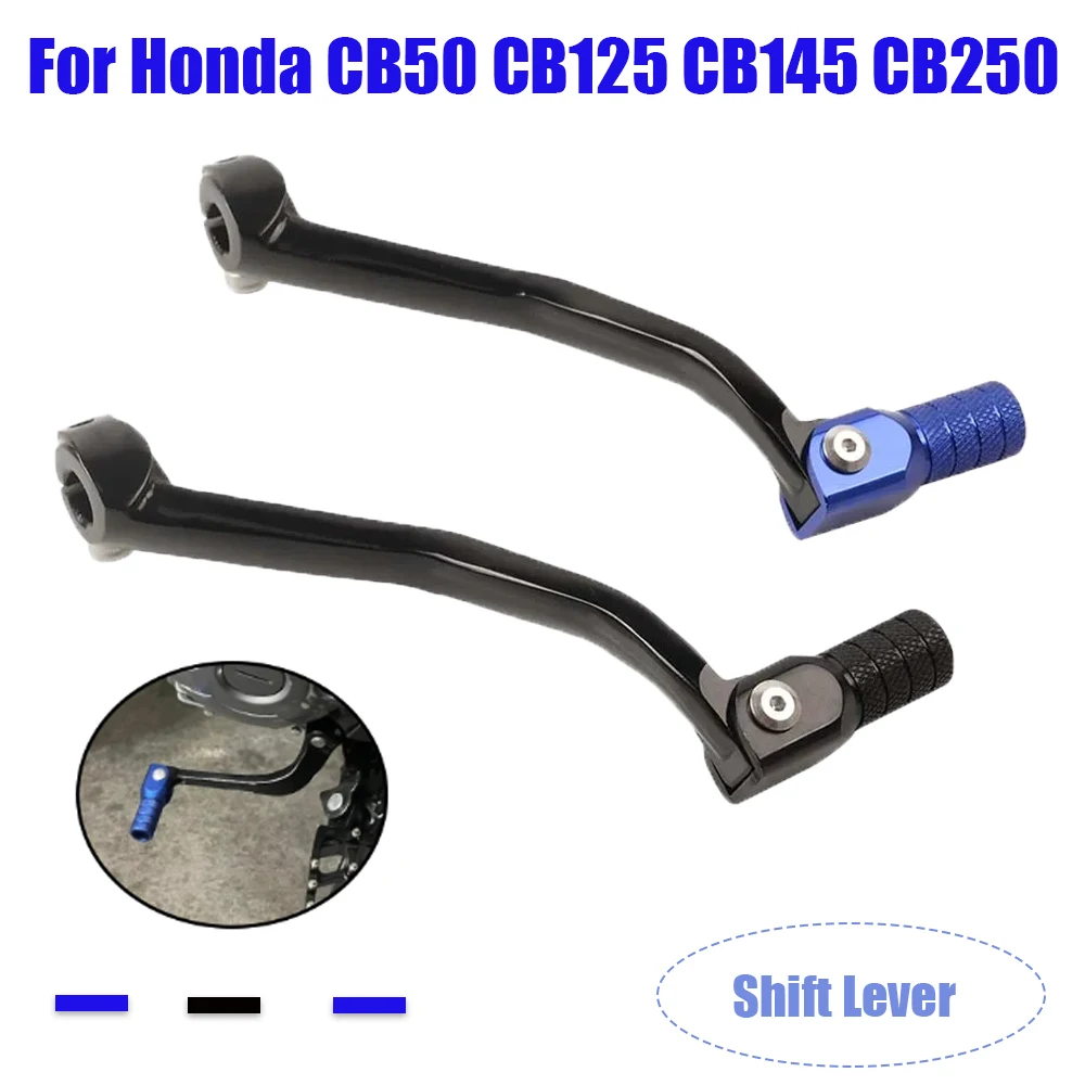 

Motorcycle Folding Gear Shift Lever Shifting Lever Shifter Pedals For HONDA XR230 CB 250 125 50 CB50 CB125 CB145 CB250 CRF230