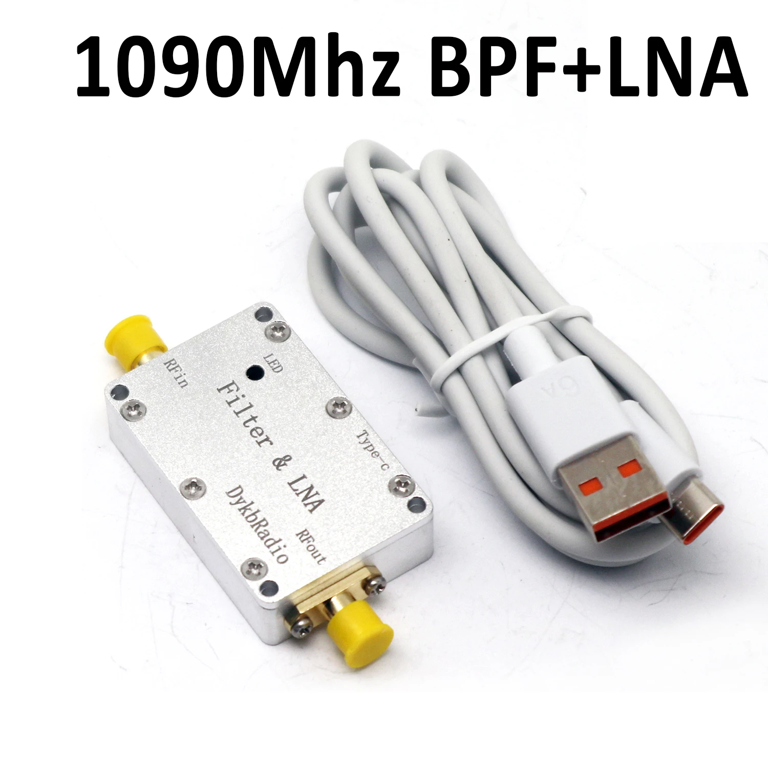 RF-banddoorlaatfilter en versterker met laag geluidsniveau 433Mhz 868Mhz 915mhz 1090MHz 2,4GHz LORA Helium Miner SDR-ontvanger Walkie Talkie