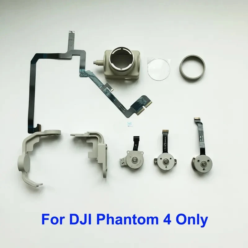 

Gimbal Camera Len Frame Lens with Glass Yaw/Roll/Pitch Motor Gimbal Flat Cable Repair Part for DJI Phantom 4 Drone