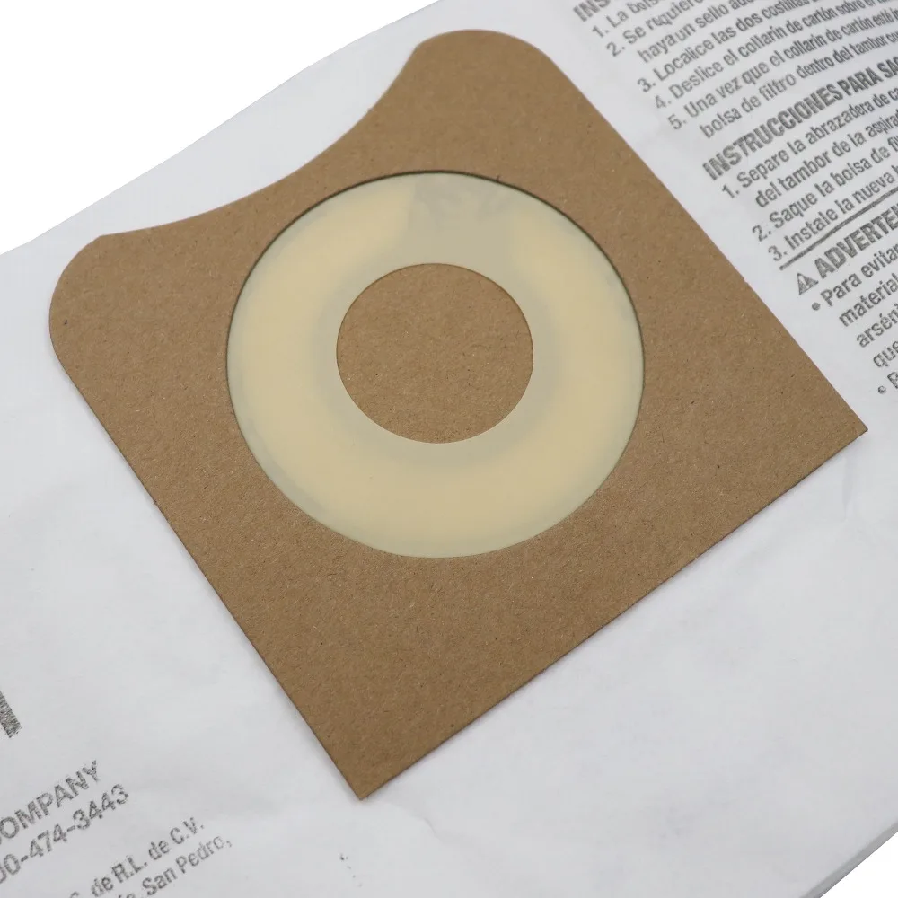 Suitable for Ridgid VF3501 Vacuum Cleaner Accessories, Paper Bag Vacuum Bag