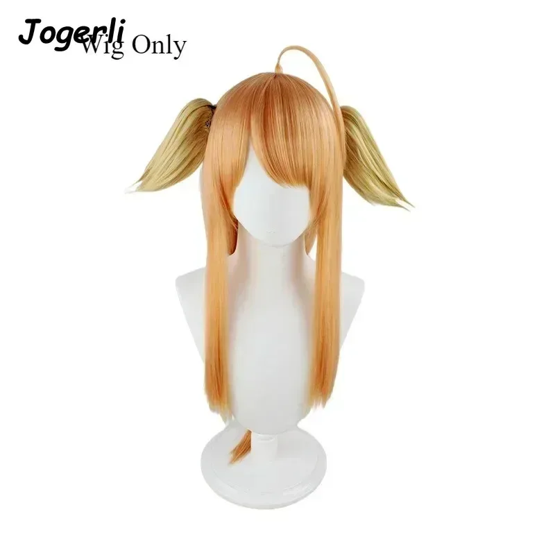 Jogerli Fox Spirit Matchmaker Tu Shan Red Anime Cos أزياء تنكرية للهالوين للنساء شعر مستعار من القماش للعب الأدوار