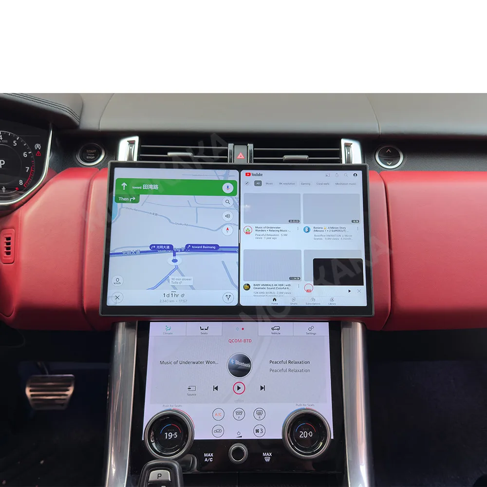 Android Auto For Land Rover Range Rover Executive / Sport 2018-2022 Car Carplay GPS Navi Car Radio Multimedia Player Head Unit