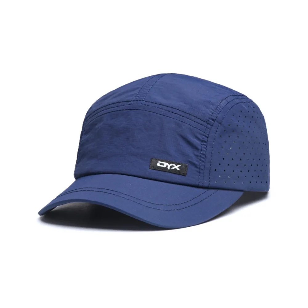 

Fashion Breathable Short Brim Baseball Cap Sunshade Ultra-thin Mens Mesh Hat Adjustable Peaked Quick-drying Dad Hat Running