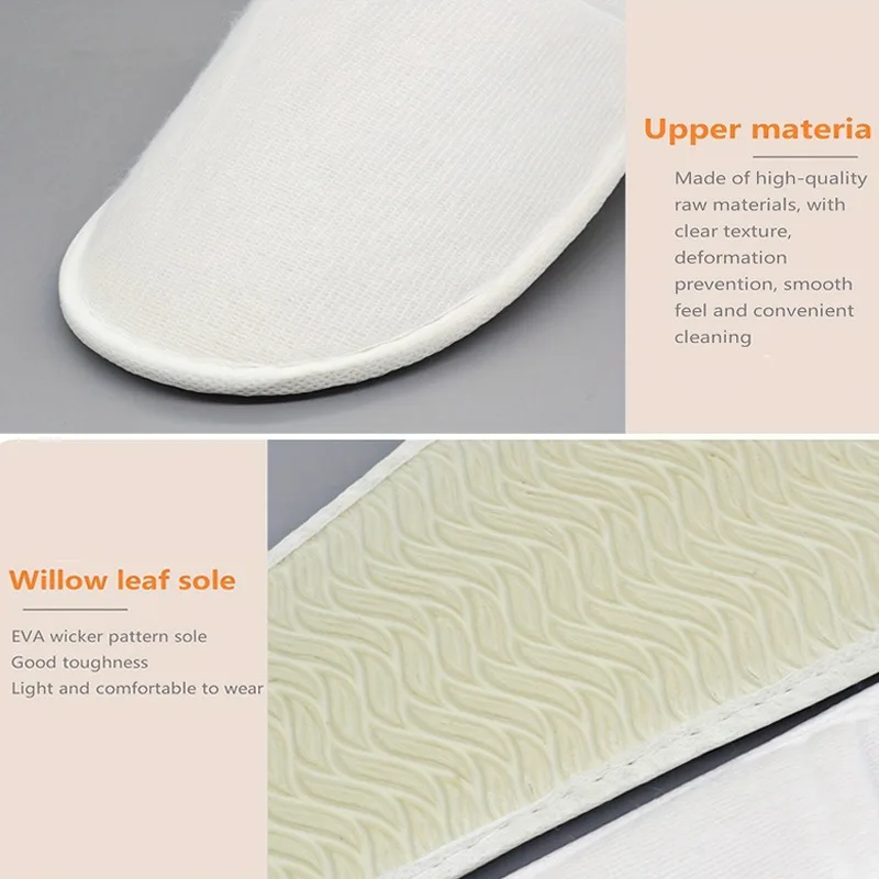 Disposable Slippers For Guests Non Slip Portable Hotel Slippers_voghion.com