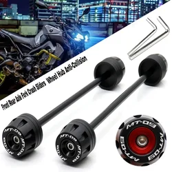 Rear Front Axle Fork Crash Slider Motorcycle Wheel Protector For YAMAHA MT-09 FZ-09 2014-2020 MT09 FZ09 MT09/SP FZ09 MT FZ 09