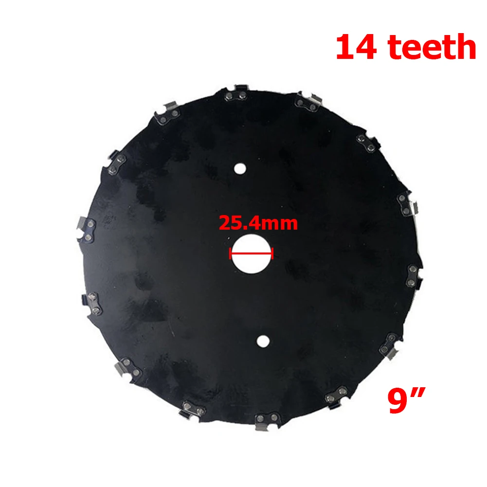 Imagem -05 - Universal Cut Mower Saw Blades Cortador de Grama Motosserra Dente Jardim Gramado Árvore Bambu Strimmer Acessórios 14 Dentes 20 Dentes