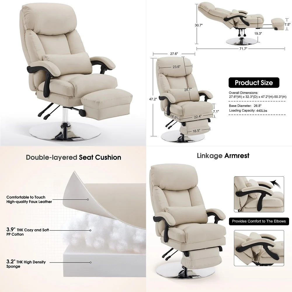 

Shiatsulogic Pedicure Chair Cushion Cover Set for Nail Salon Pedicure Furniture, Luxurious amp Modern, Tufted Design, Storm Gre
