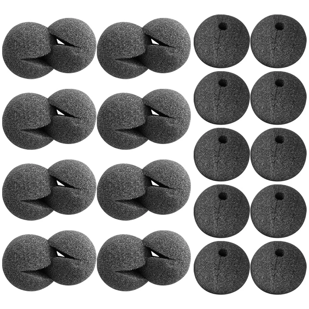

25Pcs Clown Nose Accessories Replaceable Sponge for Circus Party Decorative Props Compact Carnival Supply Comfortable Fit