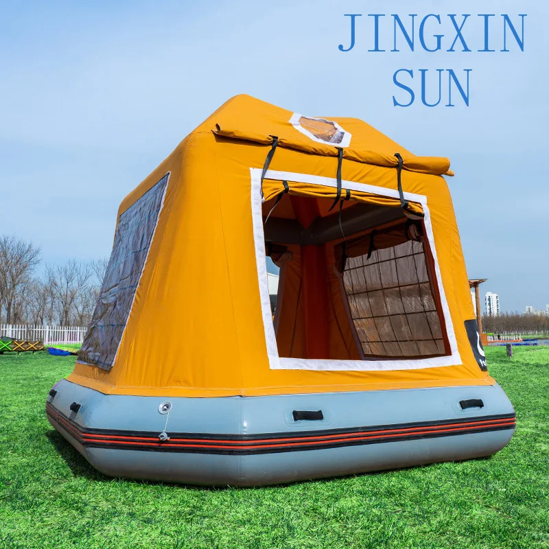 Water inflatable tent wild fishing camping adventure mosquito-proof fishing tent household weatherproof waterproof tent