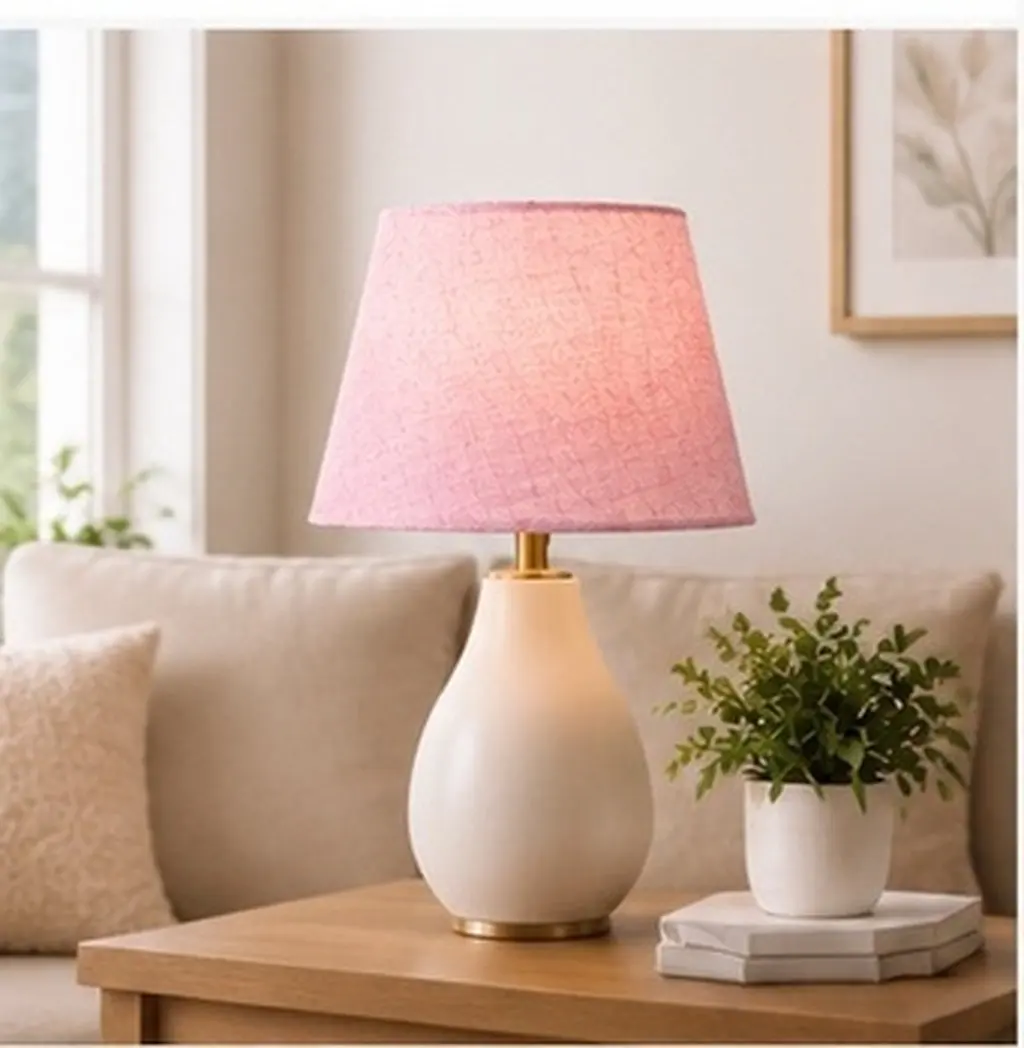 Barrel Table Lamp Shade Cloth Material Drum Style Light Cover for E14 E27 Bulb Socket Dust Protection Home Office