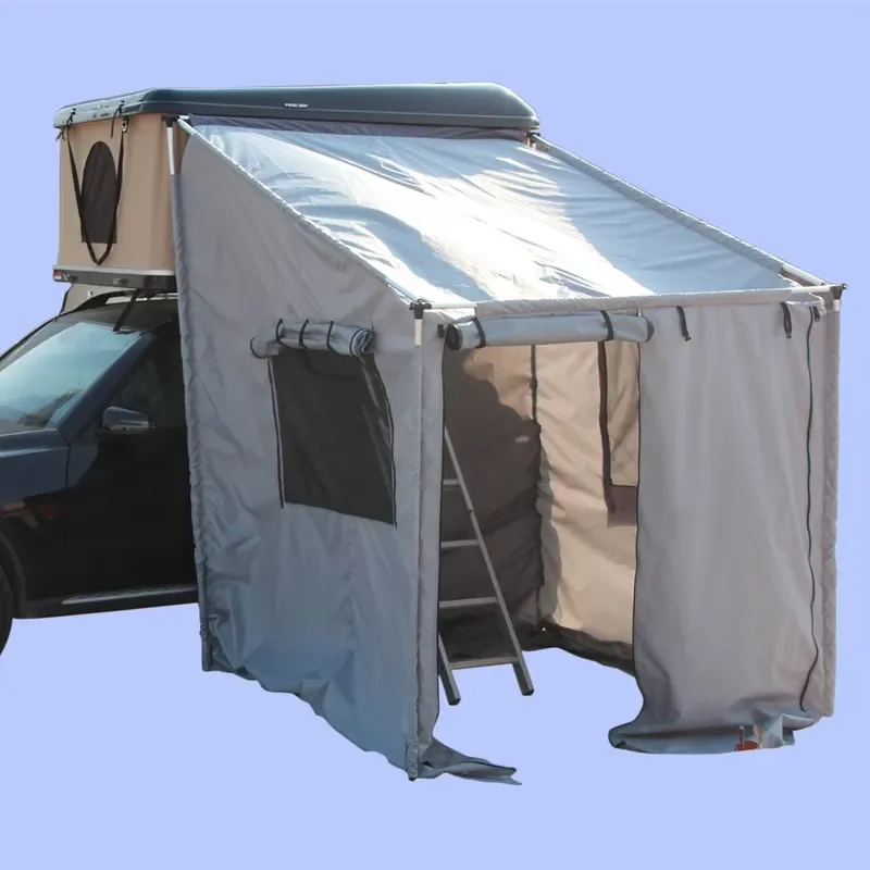 QINGDAO HARD SHELL CAMPER TENT WITH ANNEX USED for CHANGING ROOM ROOF TENT CHINA