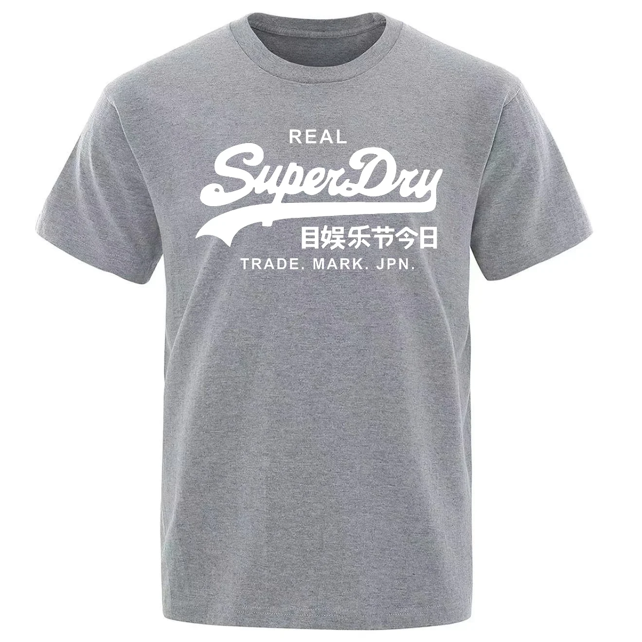 UK Superdry Ultimate DRY Men\'s Summer Cotton T-shirt Simple Retro Breathable Comfortable Round Neck Women Street Wear