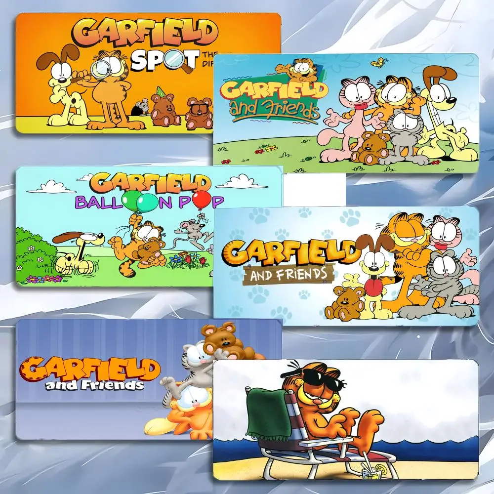 

Funny Lovely Cartoon Cute G-Garfields Kawaii Cat Mouse Pad Mousepad Large Gaming LockEdge Thickened PC Table Desk Mat