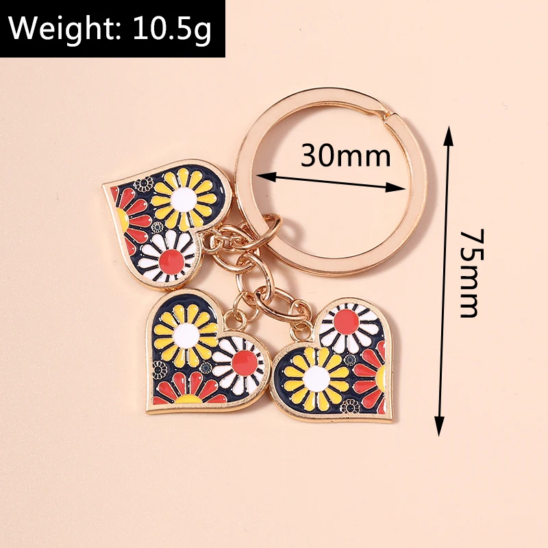 Niedliche Regenbogen Schlüssel anhänger Emaille Pflanze Kaktus Sonne Charms Schlüssel ringe Souvenir Geschenke für Frauen Männer Auto Schlüssel Handtasche Anhänger Schlüssel anhänger – Detail 33