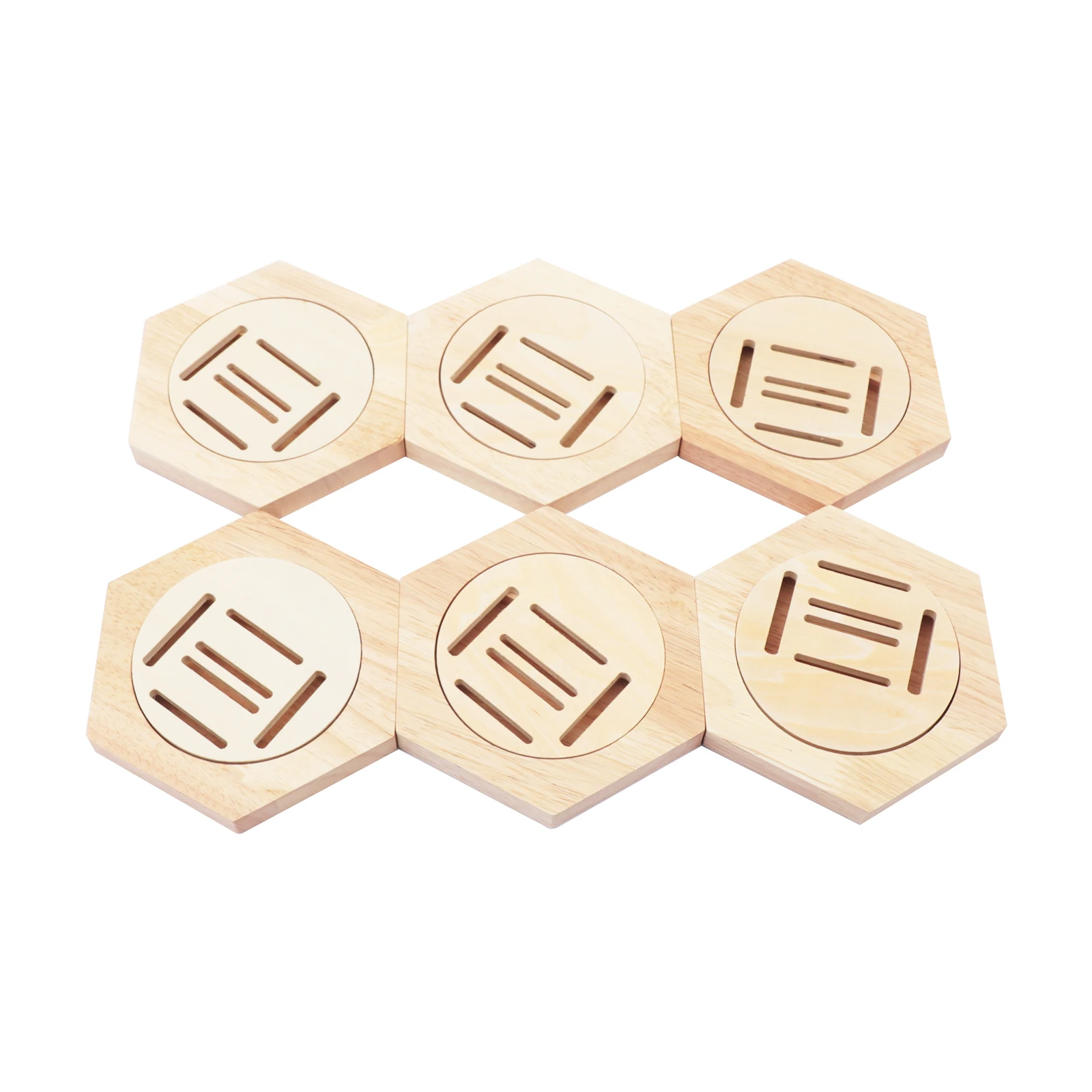 Hexagon Honeycomb, Medal Holder, Display Rack, 6PCS No-Drill Wood Wall Mounted Medal Display, Durable Adhesive DIY Modular Organizer, Creative Hexagonal Design for Sports Medals, Ribbons, Awards, Home Office Storage Decoration