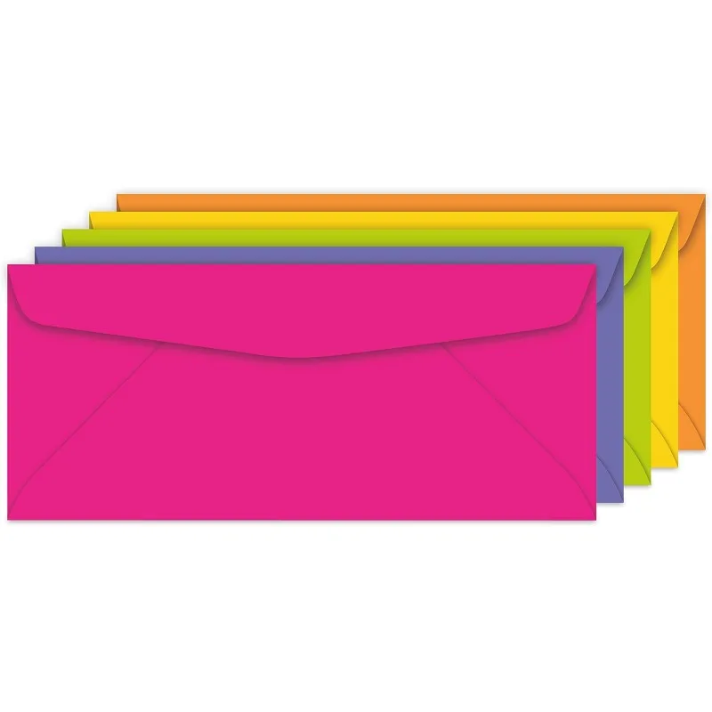 Color 10 Envelopes, 4.125