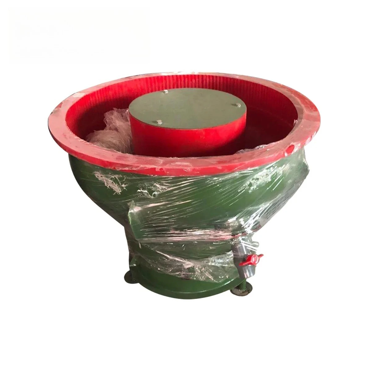 New Stone Polishing Machine For Gemstone Jade Beads Eggs-Vibratory Tumbler With Manufacturing Plant Applicability