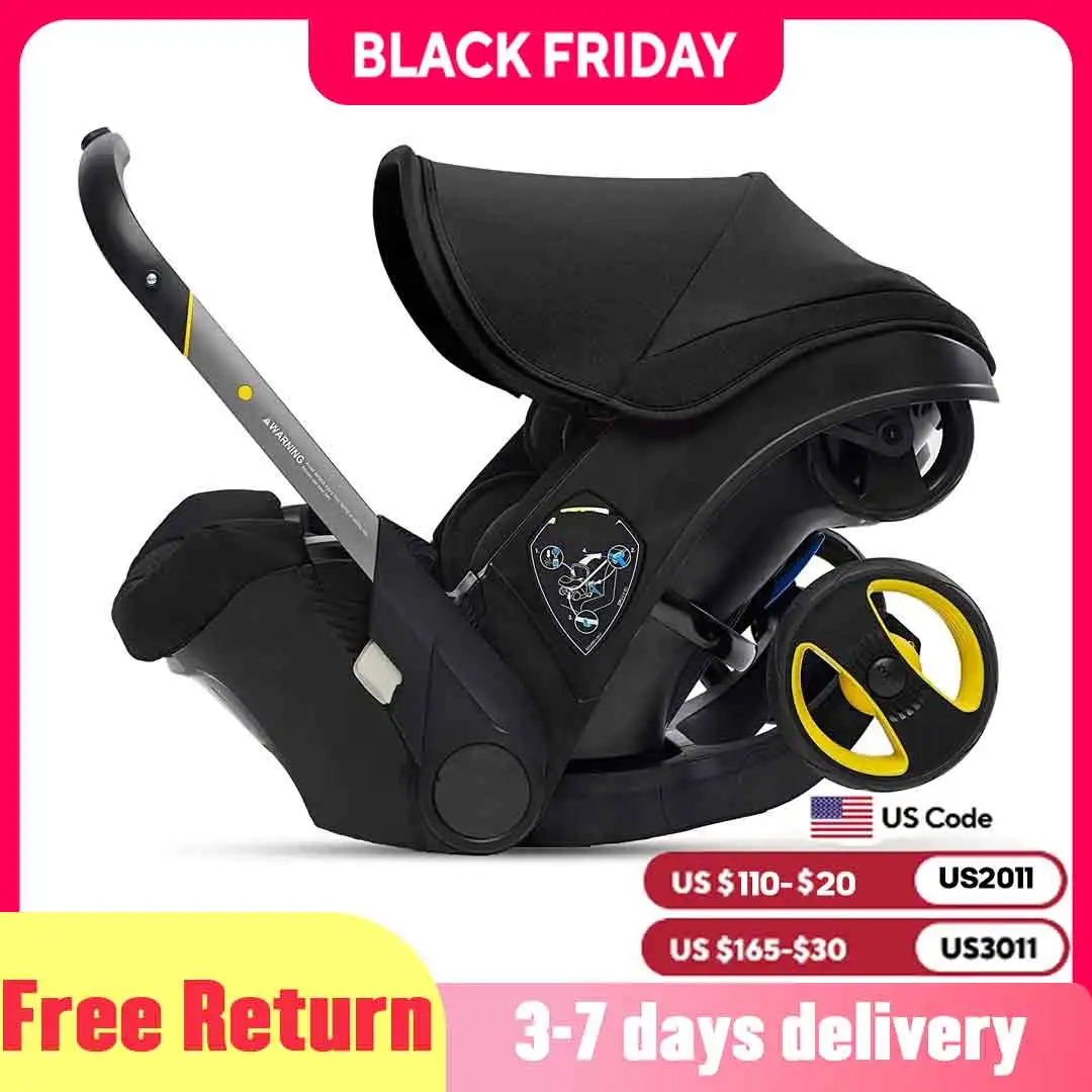 

Baby Stroller 4 In 1 Baby Walker Stroller for Newborns Buggies Stroller Four Wheel Stroller Lightweight Portable Foldable Mom